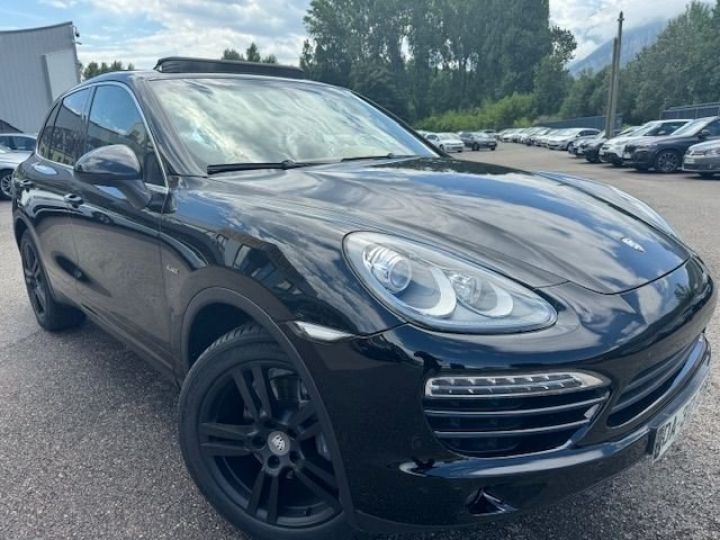 Porsche Cayenne (958) DIESEL PLATINUM EDITION Noir - 4