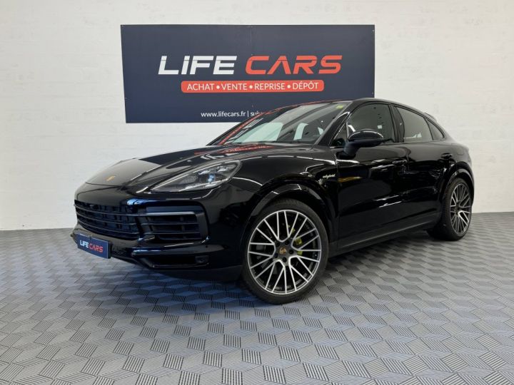 Porsche Cayenne Coupé 3.0 462ch E-Hybrid 2021 1ère main approved TVA apparente NOIR - 3