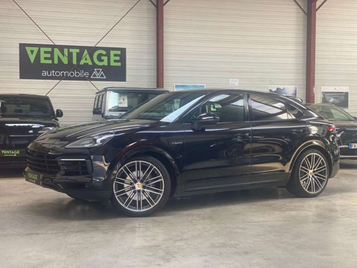 Porsche Cayenne Coupe 3.0 V6 462 ch Tiptronic BVA E-Hybrid Noir - 1