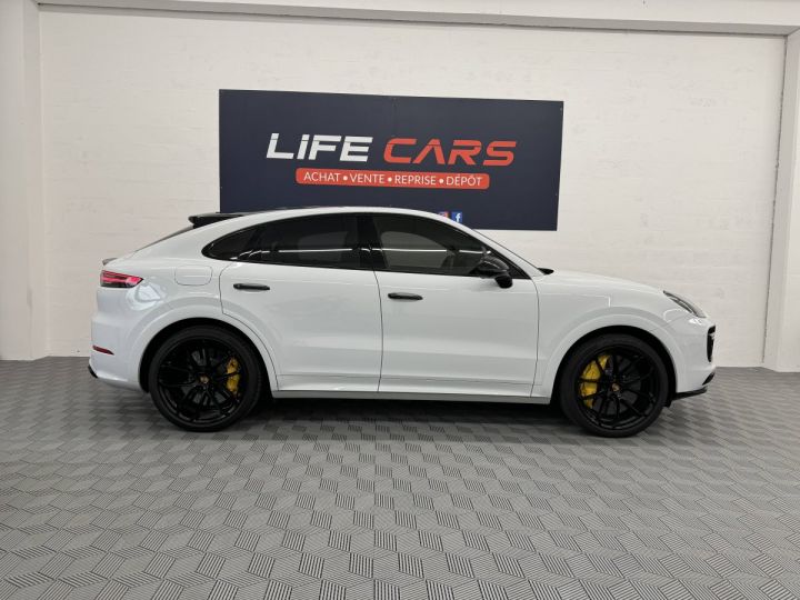 Porsche Cayenne Coupé 4.0 550ch Turbo 2019 Français approved frein céramique BLANC - 7