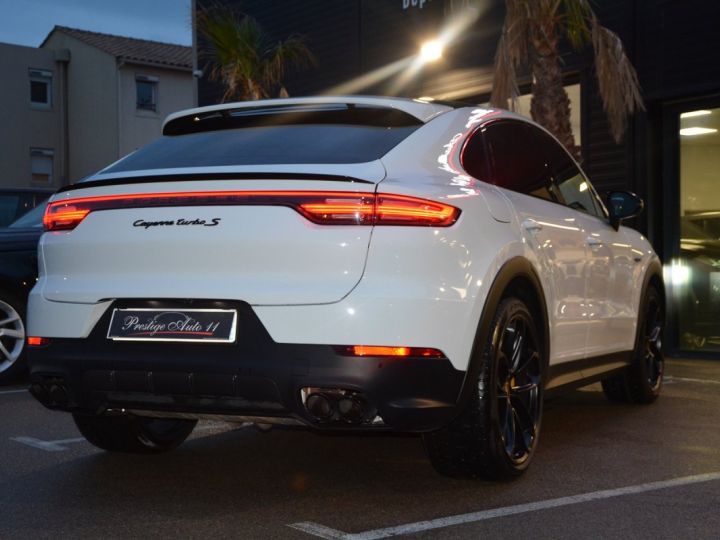 Porsche Cayenne COUPE 4.0 V8  E-HYBRID Turbo S Blanc - 15