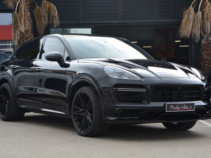 Porsche Cayenne COUPE 4.0 V8 HYBRID Turbo S KIT techart 60 000 euros JA VOSSEN Echappement Tech ART LOA 1 680 Euros Noir - 2