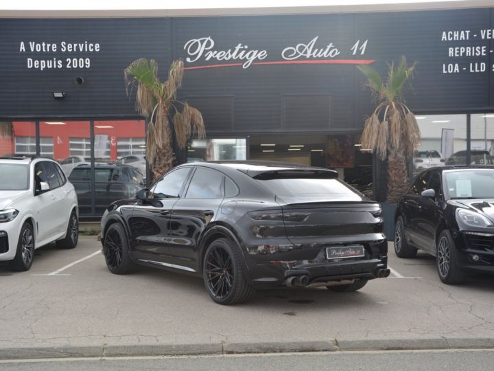 Porsche Cayenne COUPE 4.0 V8 HYBRID Turbo S KIT techart 60 000 euros JA VOSSEN Echappement Tech ART LOA 1 680 Euros Noir - 3