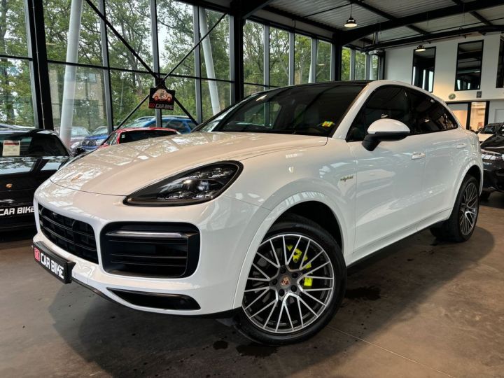 Porsche Cayenne Coupe E-Hybrid 462 ch Garantie 6 ans Bose Toit pano Matrix Echappement Keyless Camera 360° Pneumatique Sport Chrono 21P 1069-mois Occasion