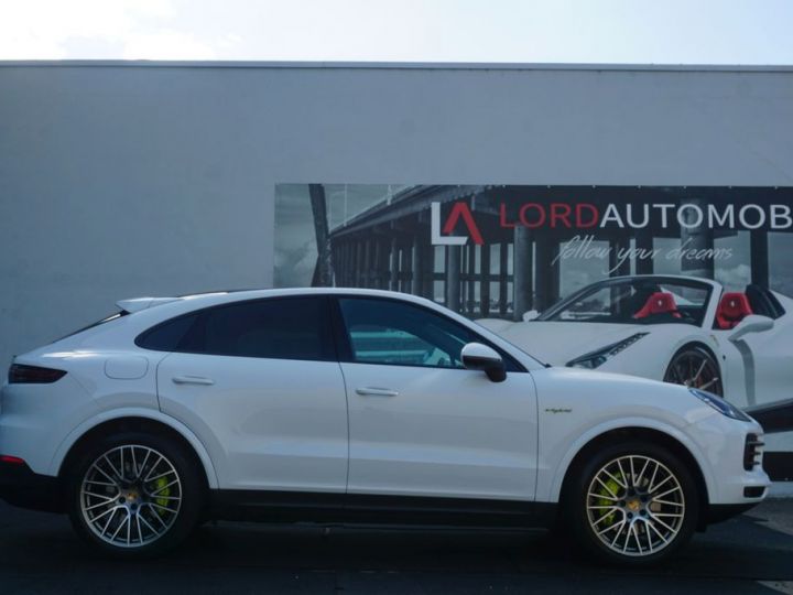 Porsche Cayenne Coupe E-Hybrid Platinum Edition 462 TOP BOSE 1èreM P;Approved 27/03/2025 TVA Récup. Blanche - 34