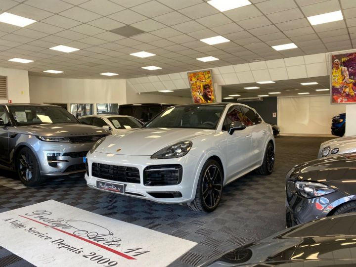 Porsche Cayenne COUPE E HYBRID Sport Design Gris Craie Pack Carbone Bose Origine France Carnet à Jour  coupé 1070 euros par mois  Gris - 1