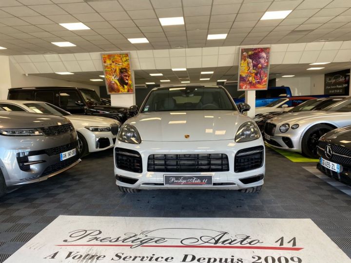 Porsche Cayenne COUPE E HYBRID Sport Design Gris Craie Pack Carbone Bose Origine France Carnet à Jour  coupé 1070 euros par mois  Gris - 3