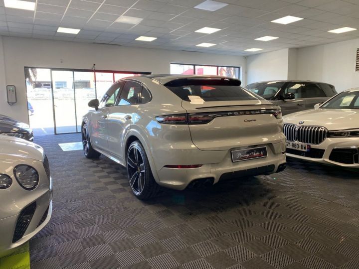 Porsche Cayenne COUPE E HYBRID Sport Design Gris Craie Pack Carbone Bose Origine France Carnet à Jour  coupé 1070 euros par mois  Gris - 8