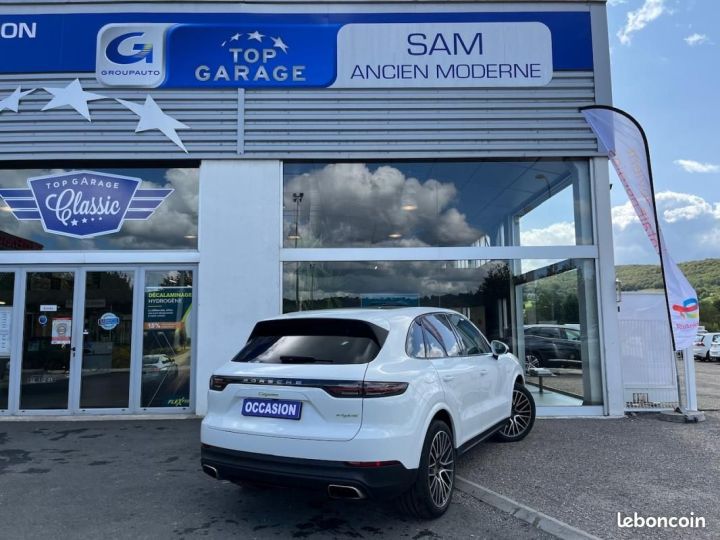 Porsche Cayenne E-Hybrid 3.0 V6 462 ch Tiptronic BVA S Blanc - 5