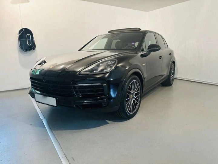 Porsche Cayenne Hybrid*BOSE*AHK*PANO*360 Noir - 1