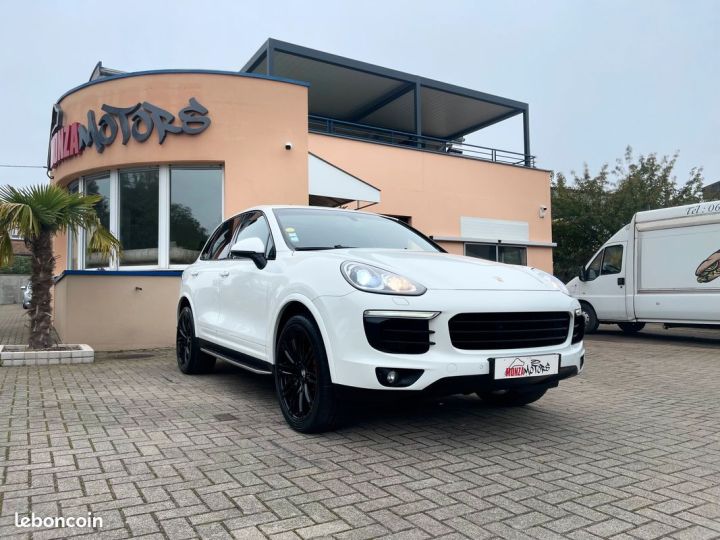 Porsche Cayenne II (2) 3.0 V6 D 262 TIPTRONIC Garantie 12 mois Blanc - 1