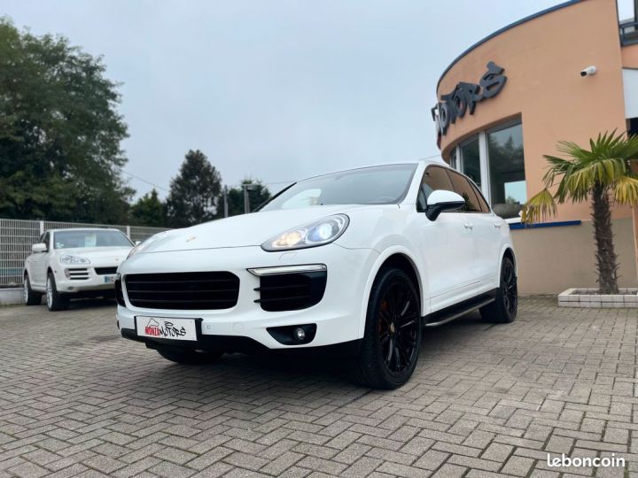 Porsche Cayenne II (2) 3.0 V6 D 262 TIPTRONIC Garantie 12 mois Blanc - 2