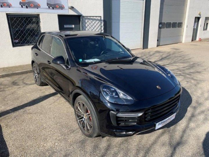 Porsche Cayenne II (2) 4.8 V8 520 TURBO TIPTRONIC     Essence NOIR BASALTE - 3