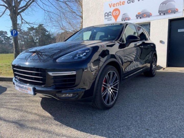 Porsche Cayenne II (2) 4.8 V8 520 TURBO TIPTRONIC     Essence NOIR BASALTE - 5