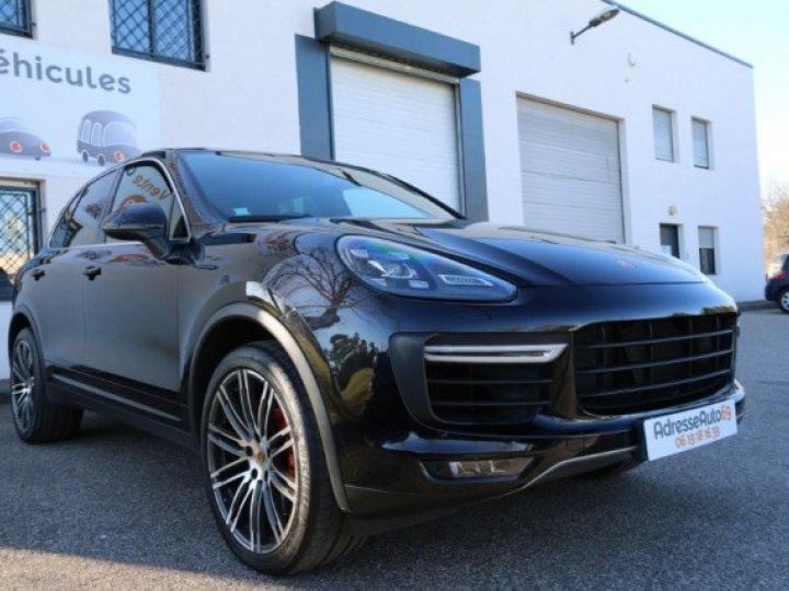 Porsche Cayenne II (2) 4.8 V8 520 TURBO TIPTRONIC     Essence NOIR BASALTE - 42