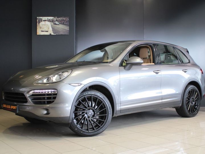 Porsche Cayenne ii 3.0 v6 d 245 tiptronic Gris - 1