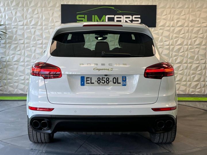 Porsche Cayenne II (958) 3.0 416ch S E-Hybrid Platinum Edition BLAN - 6