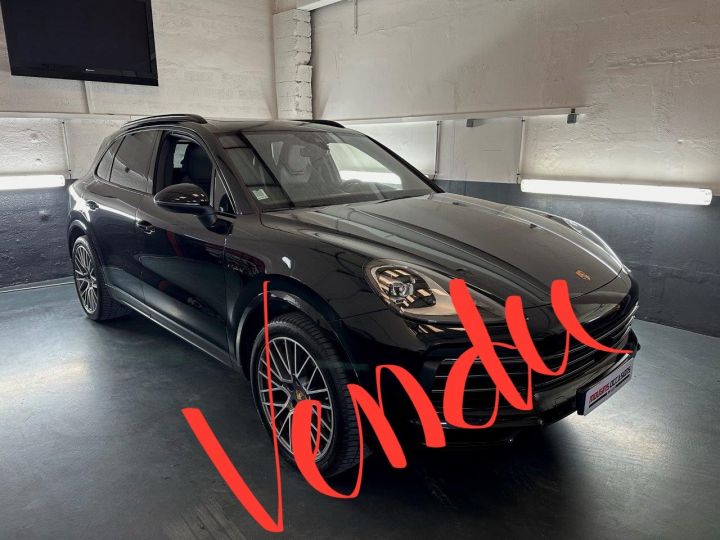 Porsche Cayenne III 3.0 V6 462 PLATINUM E-HYBRID EDITION TIPTRONIC BVA Noir - 1