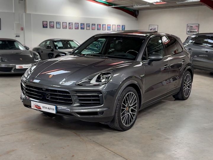 Porsche Cayenne III E-Hybrid 3.0 L V6 462 Ch 2°MAIN FR PDK Gris Quartzite Metal - 46