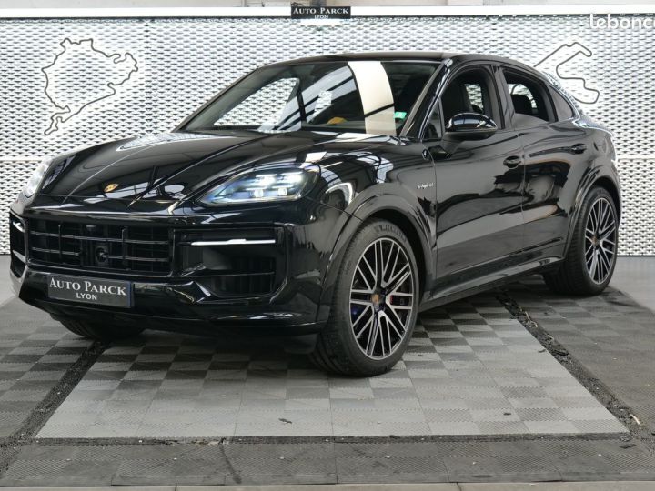 Porsche Cayenne New s e-hyb 3.0 v6 519 ch 1°main francais tva recuperable pack sport design noir ecran passager bose eclairage ambiance sieges 18 ja22 a partir de 104 Occasion