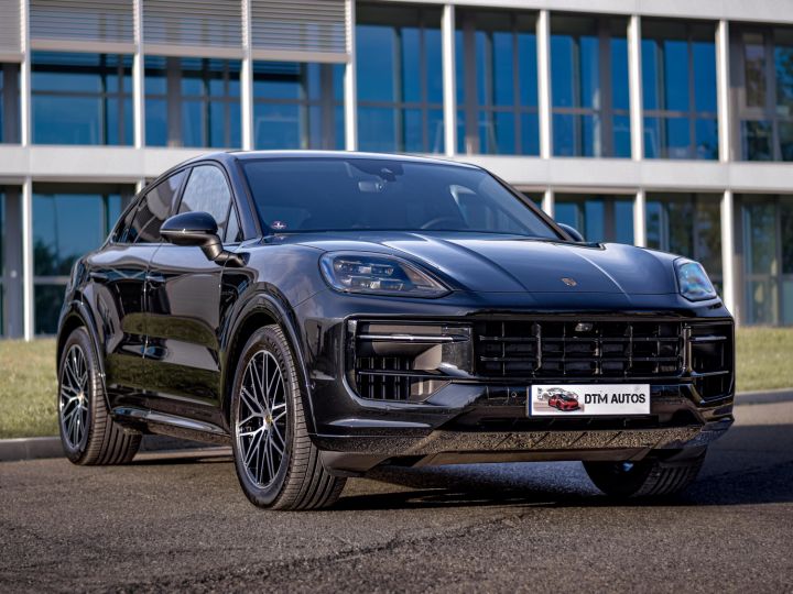 Porsche Cayenne NOUVEAU Cayenne III Coupé PHASE 2 3.0L V6 470 Ch 1°MAIN FR Noir Chromite Métallisé - 10