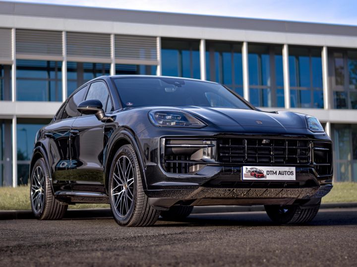 Porsche Cayenne NOUVEAU Cayenne III Coupé PHASE 2 3.0L V6 470 Ch 1°MAIN FR Noir Chromite Métallisé - 11