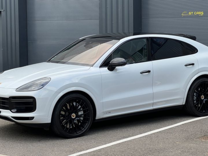 Porsche Cayenne Porsche Cayenne Coupé - LOA 1 517 Euros Par Mois - TVA - Toit Panoramique - Attelage électrique - 5 Places - Pack Sport Design - Malus Payé Blanc - 3