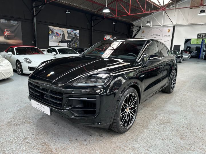 Porsche Cayenne PORSCHE CAYENNE COUPE S E-HYBRID 519CV / HEAD UP/22 / FULL OPTIONS /TVA Noir Chromite - 1