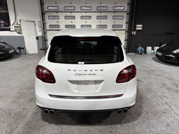 Porsche Cayenne PORSCHE CAYENNE II TURBO 4.8 500CV / TOE / 37000 KMS Blanc - 13