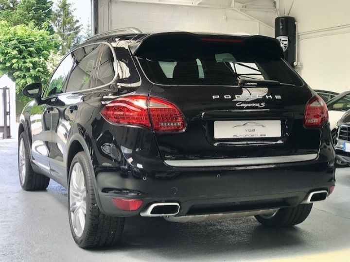 Porsche Cayenne PORSCHE CAYENNE S 4.8 400CV / TOE/BOSE/21 / SIEGES TURBO / 55400 KMS Noir - 8