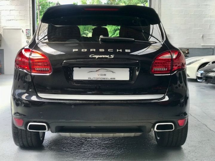 Porsche Cayenne PORSCHE CAYENNE S 4.8 400CV / TOE/BOSE/21 / SIEGES TURBO / 55400 KMS Noir - 9