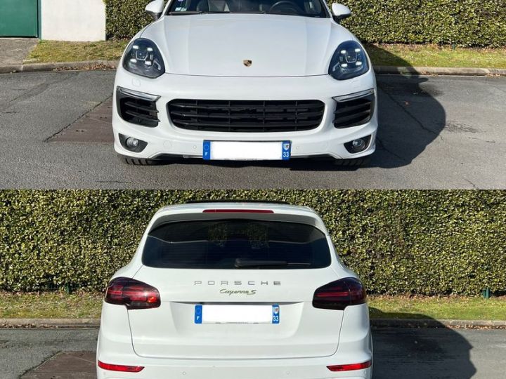 Porsche Cayenne S Hybrid 3.0 V6 AWD 24V 333-416 cv Boîte auto Blanc - 2