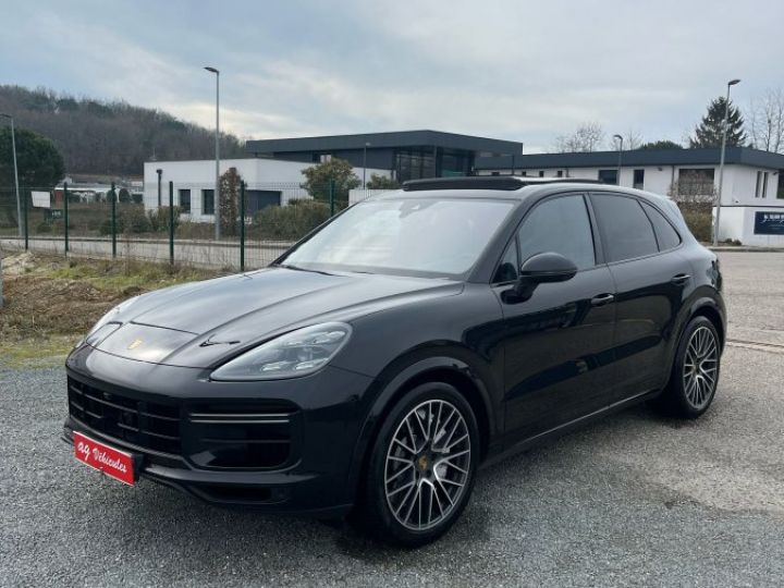 Porsche Cayenne TURBO 4.0 V8 550CH BI-TURBO PDK8 4X4  NOIR - 1