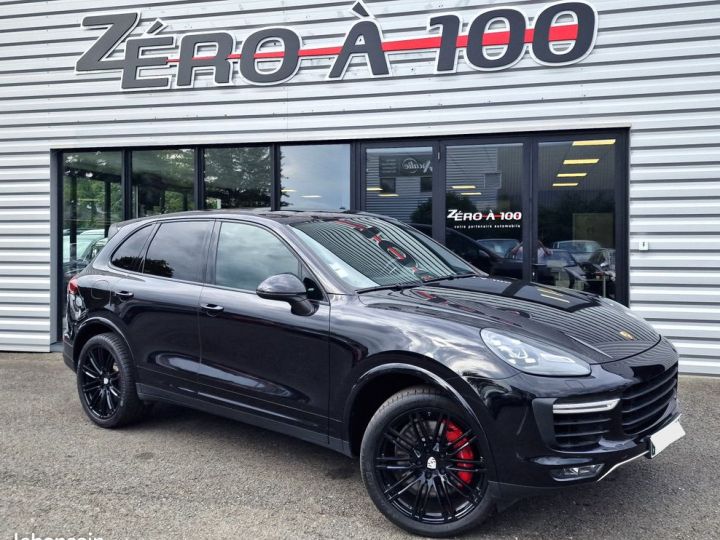 Porsche Cayenne TURBO 4.8i V8 520 BVA Tiptronic S Noir - 1