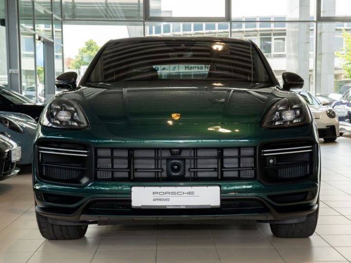 Porsche Cayenne TURBO GT 640ch Exclusif Full Première Main Porsche Approved TVA Récupérable Vert Foncé Mettalisé - 8