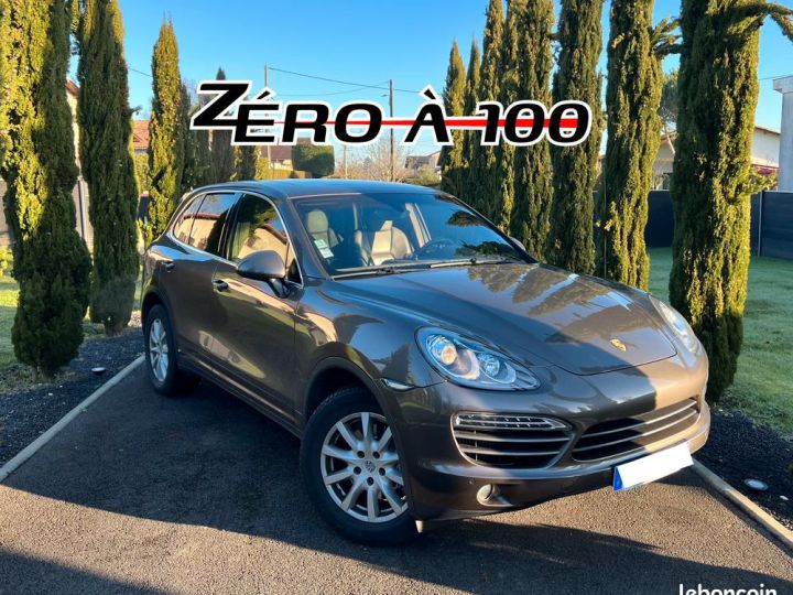 Porsche Cayenne V6 Diesel 3.0L 240 ch BVA Tiptronic Marron - 1