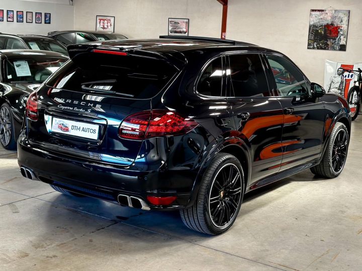 Porsche Cayenne V8 Turbo S 4.8 L 550 Ch Tiptronic Noir Métallisé - 22