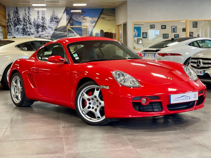 Porsche Cayman 3.4 295 S rouge métal - 4