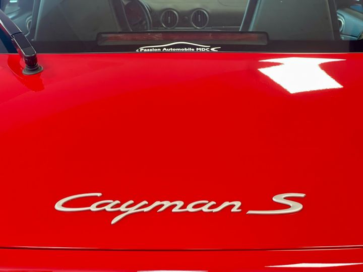 Porsche Cayman 3.4 295 S Rouge Métal - 14