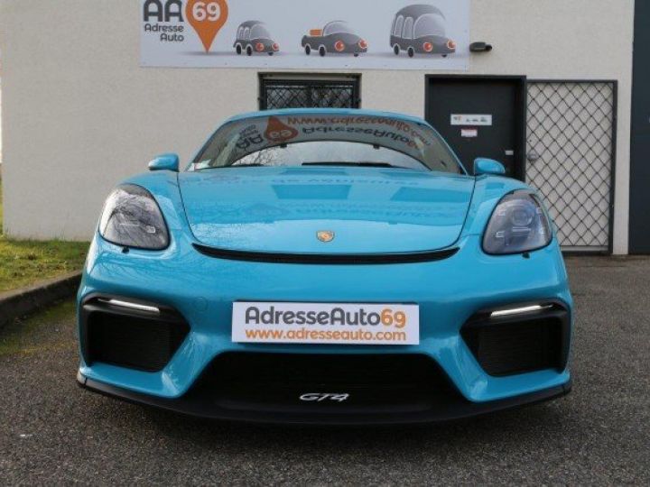 Porsche Cayman 718 GT4 4.0 420 CV BVM     Essence BLEU MIAMI - 2