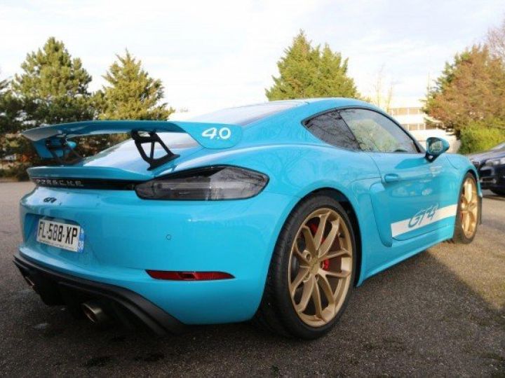 Porsche Cayman 718 GT4 4.0 420 CV BVM     Essence BLEU MIAMI - 16