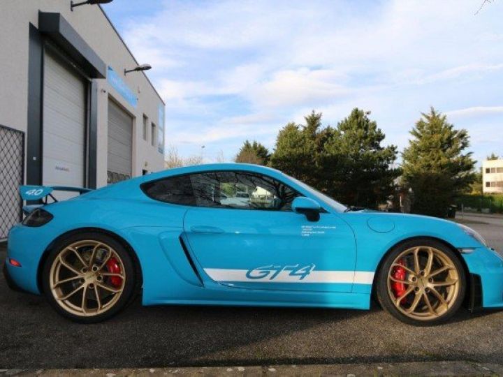 Porsche Cayman 718 GT4 4.0 420 CV BVM     Essence BLEU MIAMI - 17