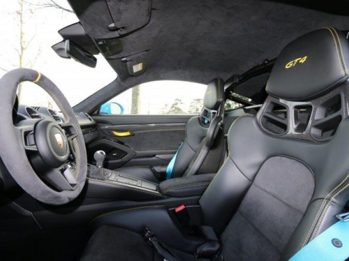 Porsche Cayman 718 GT4 4.0 420 CV BVM     Essence BLEU MIAMI - 19