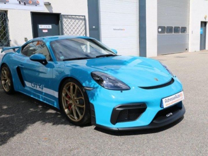 Porsche Cayman 718 GT4 4.0 420 CV BVM     Essence BLEU MIAMI - 30