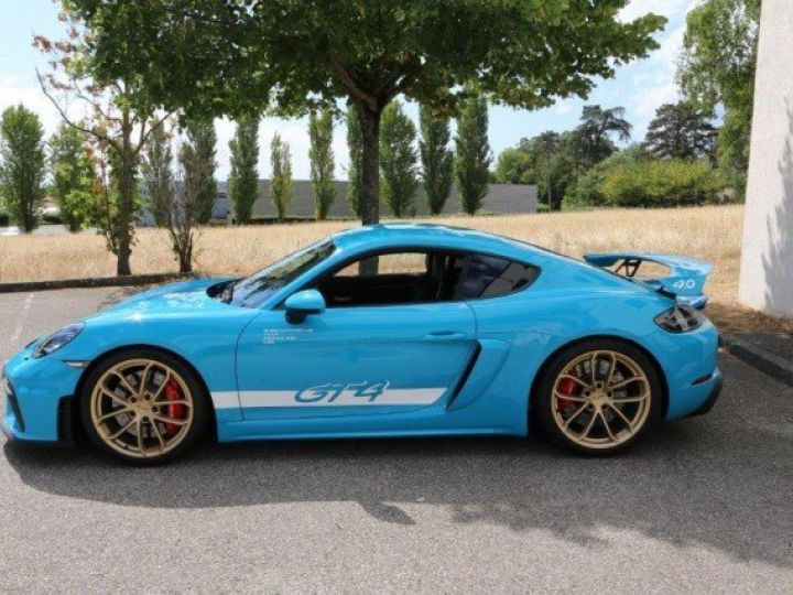 Porsche Cayman 718 GT4 4.0 420 CV BVM     Essence BLEU MIAMI - 31