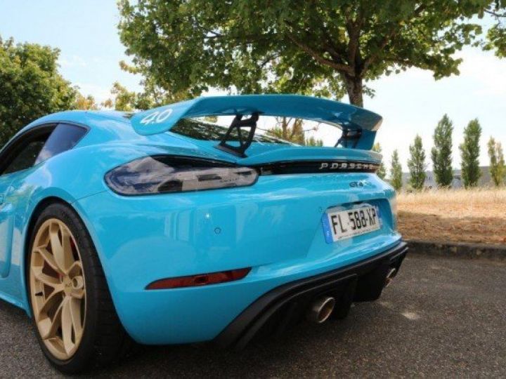 Porsche Cayman 718 GT4 4.0 420 CV BVM     Essence BLEU MIAMI - 39