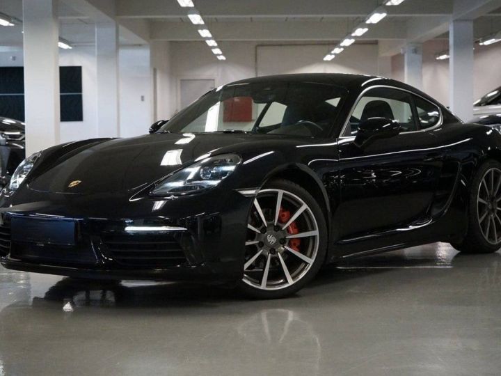 Porsche Cayman 718 S 2,5 PDK Noir Metallisé - 1