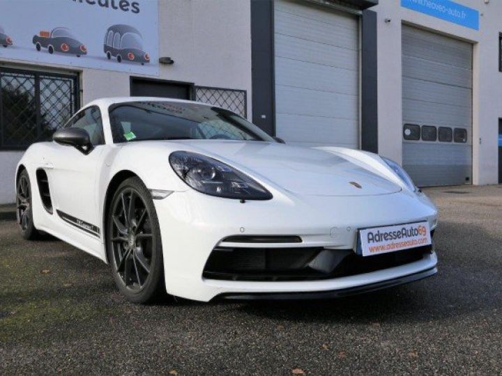 Porsche Cayman 718 T 300CV PDK     Essence BLANC - 1