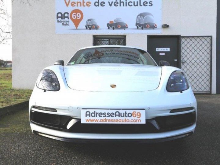 Porsche Cayman 718 T 300CV PDK     Essence BLANC - 2