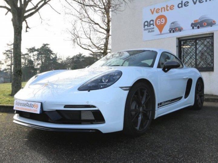 Porsche Cayman 718 T 300CV PDK     Essence BLANC - 4